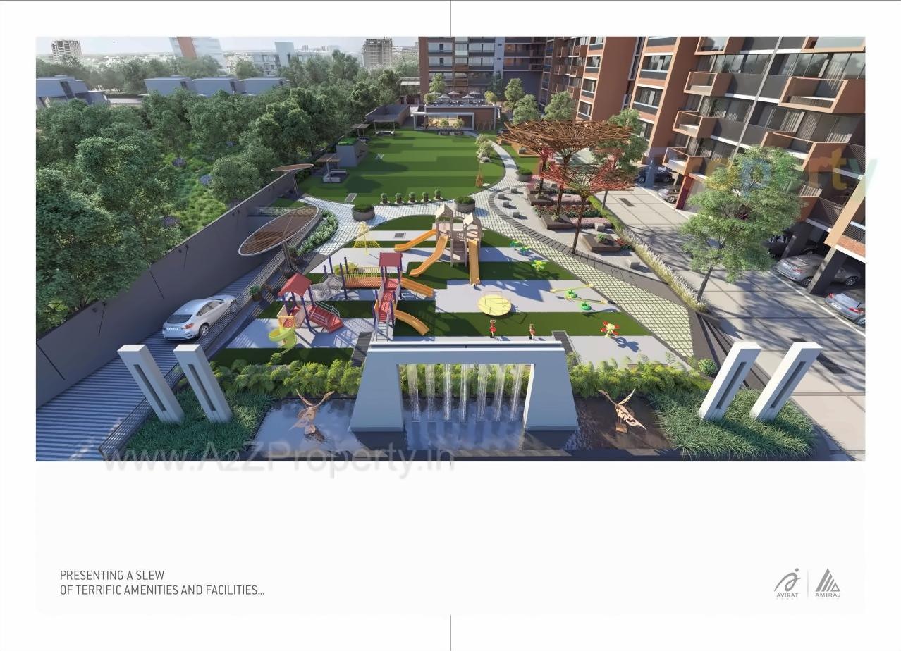 3D Elevation of real estate project Silver Harmony located at Ahmedabad, Ahmedabad, Gujarat