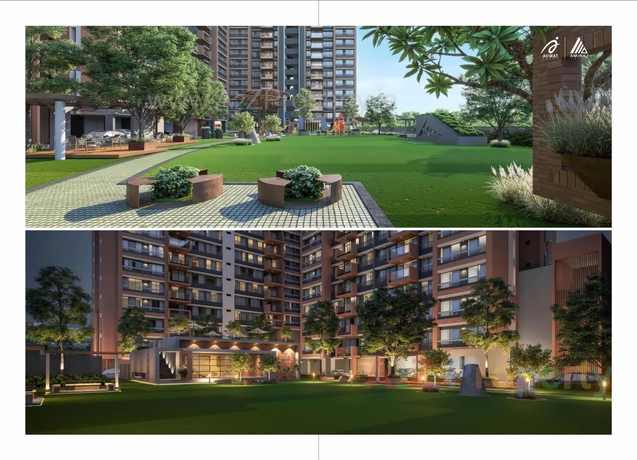 3D Elevation of real estate project Silver Harmony located at Ahmedabad, Ahmedabad, Gujarat