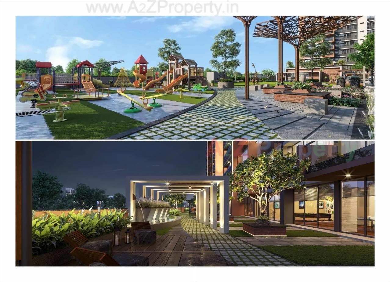 3D Elevation of real estate project Silver Harmony located at Ahmedabad, Ahmedabad, Gujarat