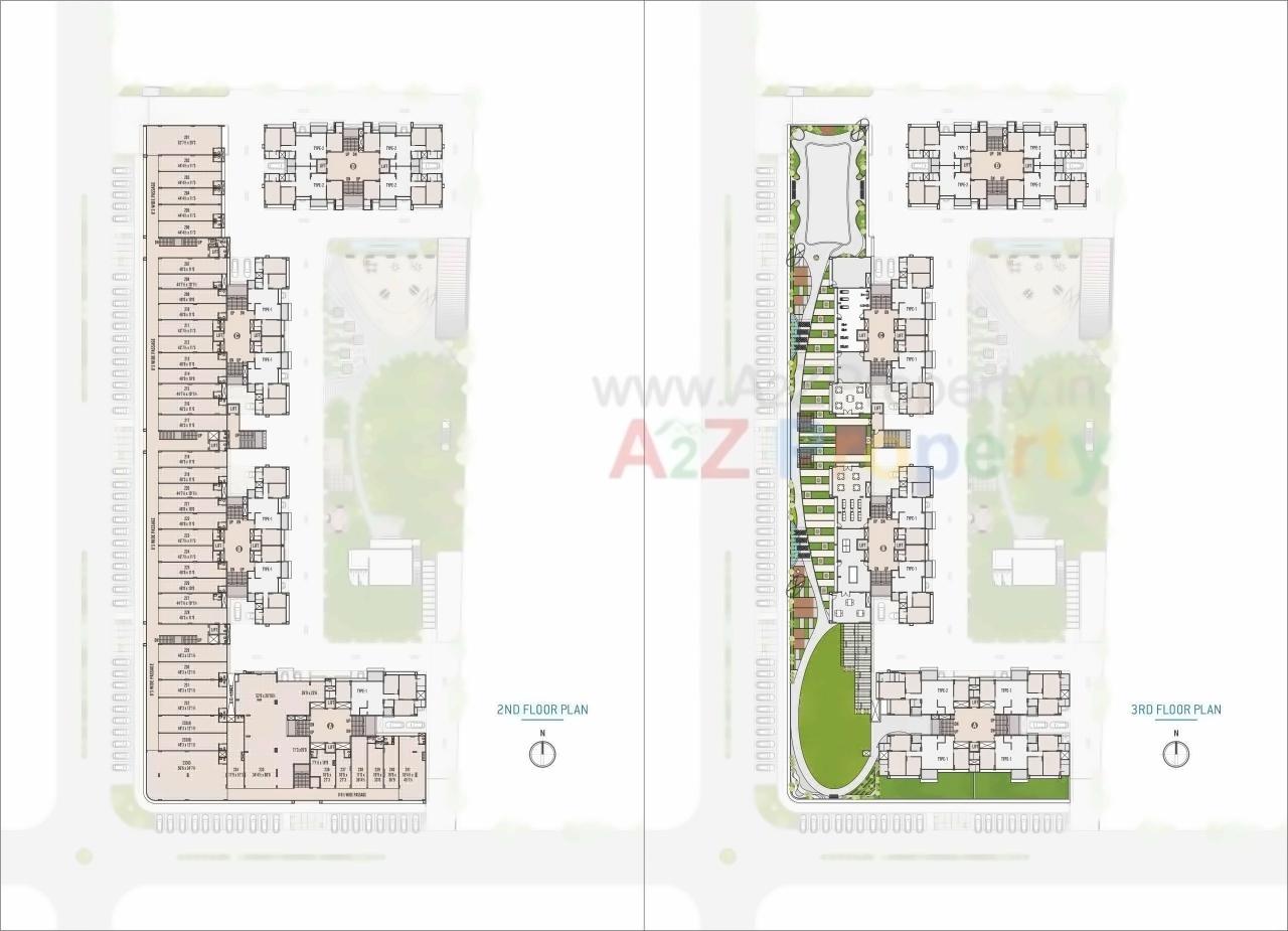 Layout of real estate project Silver Harmony located at Ahmedabad, Ahmedabad, Gujarat