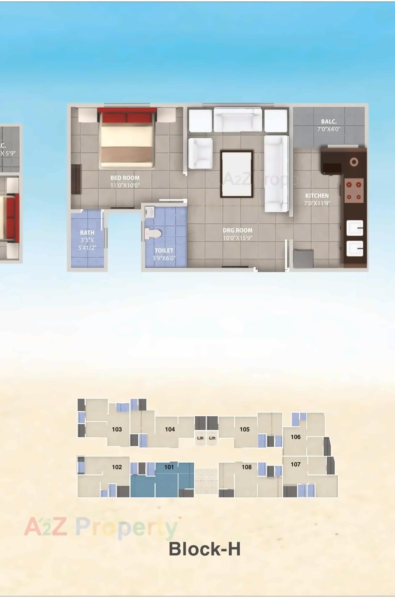 Layout of real estate project Silver Pearl (i) located at Ghatlodia, Ahmedabad, Gujarat