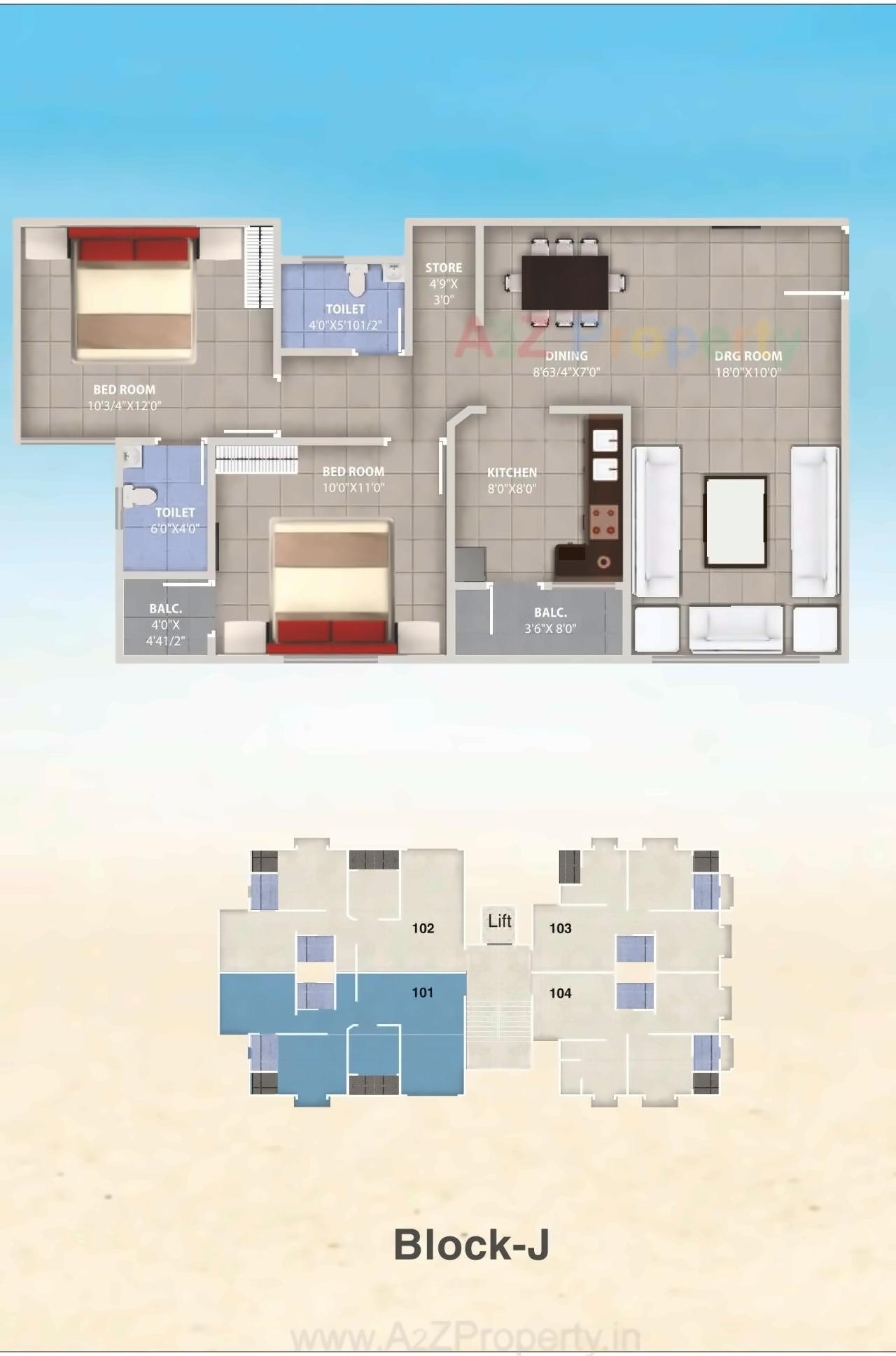 Layout of real estate project Silver Pearl (i) located at Ghatlodia, Ahmedabad, Gujarat