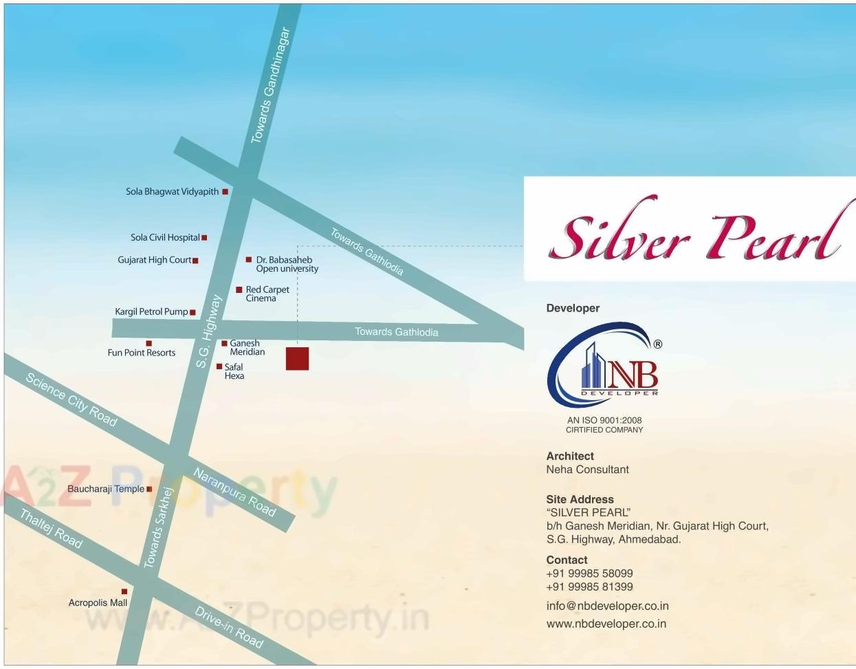 of real estate project Silver Pearl (i) located at Ghatlodia, Ahmedabad, Gujarat