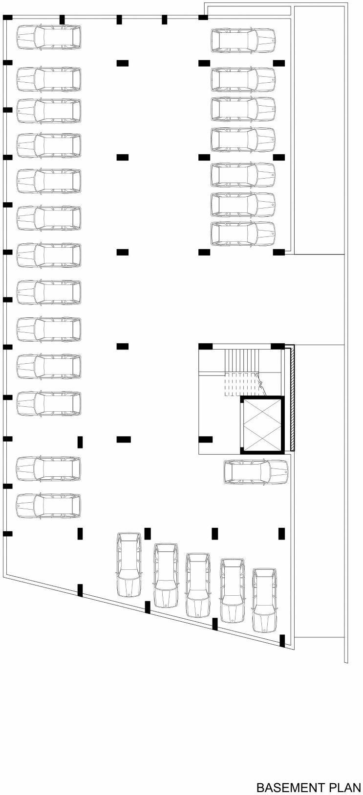 Layout of real estate project Silver Point located at Vastral, Ahmedabad, Gujarat