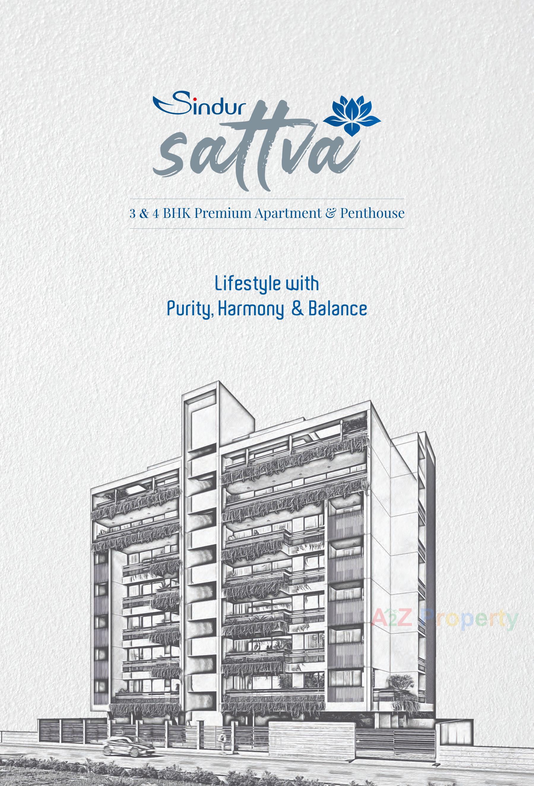  of real estate project Sindur Sattva located at Wadaj, Ahmedabad, Gujarat