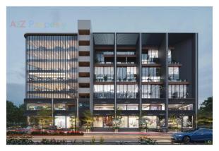 Elevation of real estate project Sindur Spectrum located at Wadaj, Ahmedabad, Gujarat