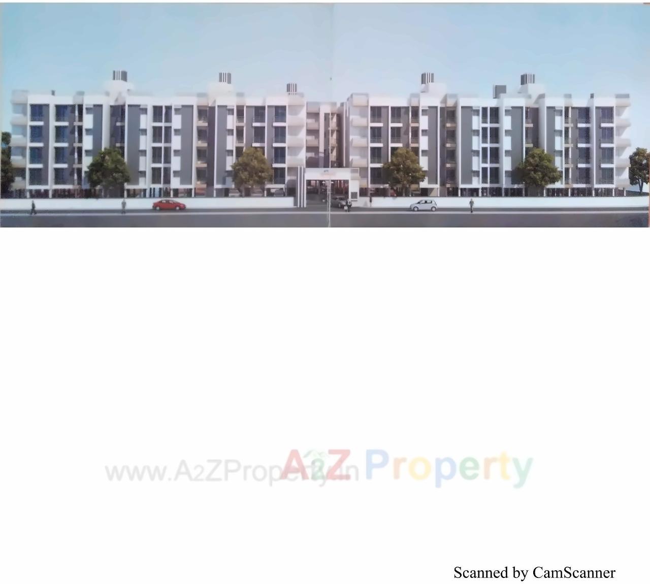 3D Elevation of real estate project Sitaram City located at Vastral, Ahmedabad, Gujarat