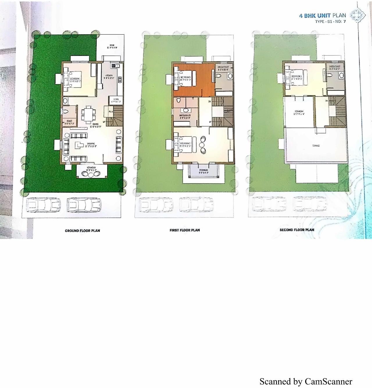 Layout of real estate project Sivanta Villa located at Motera, Ahmedabad, Gujarat