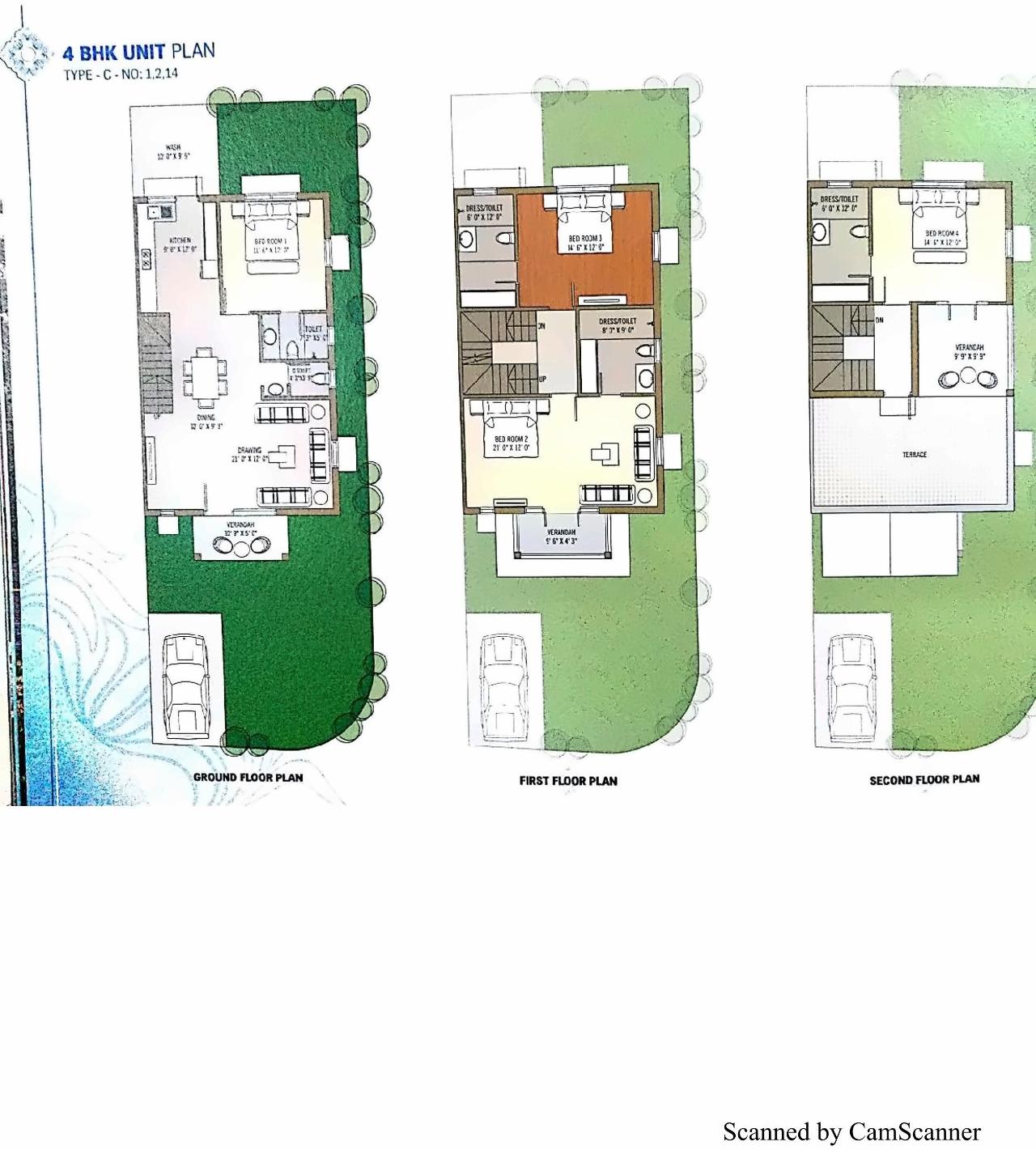 Layout of real estate project Sivanta Villa located at Motera, Ahmedabad, Gujarat