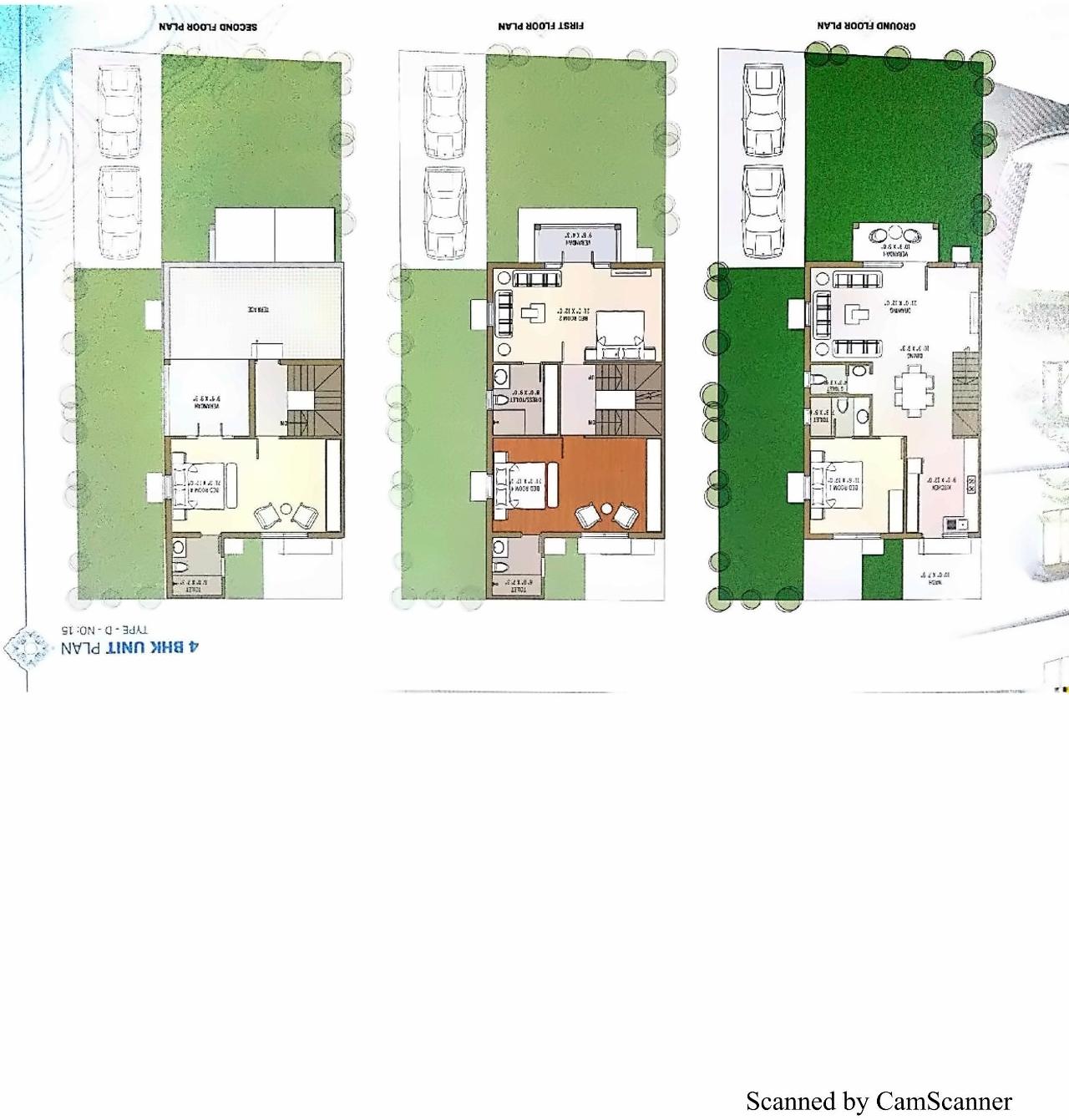 Layout of real estate project Sivanta Villa located at Motera, Ahmedabad, Gujarat