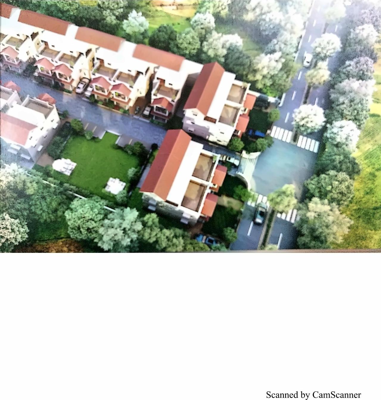 3D Elevation of real estate project Sivanta Villa located at Motera, Ahmedabad, Gujarat