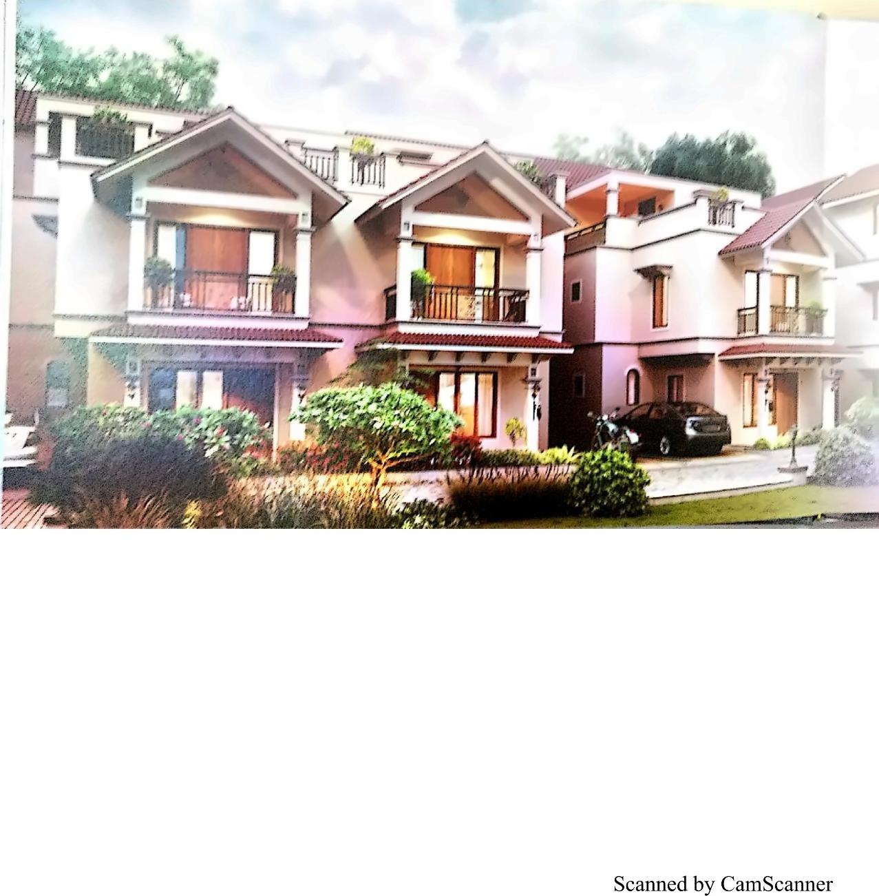 3D Elevation of real estate project Sivanta Villa located at Motera, Ahmedabad, Gujarat