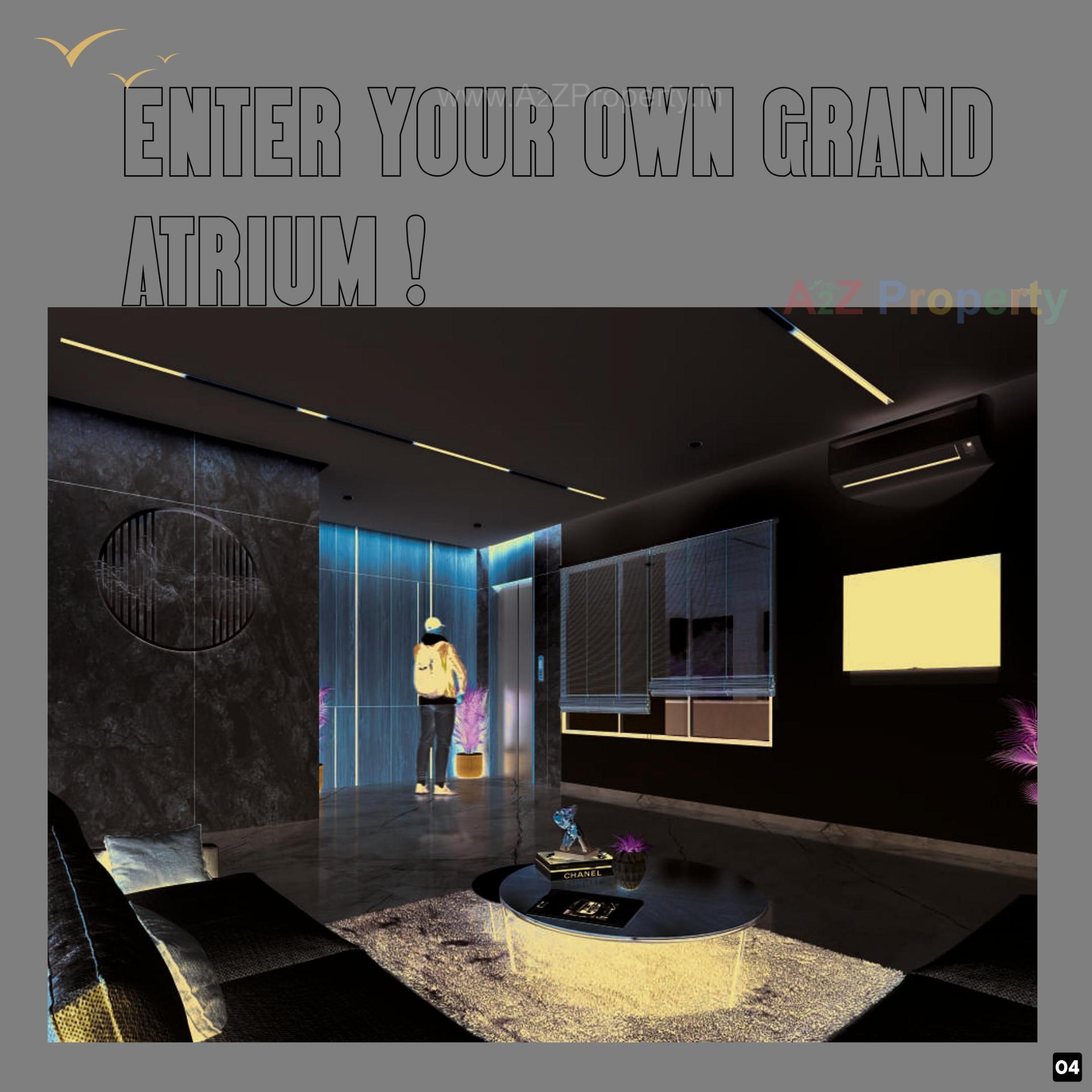 3D Elevation of real estate project Sky Ambience located at Paldi, Ahmedabad, Gujarat