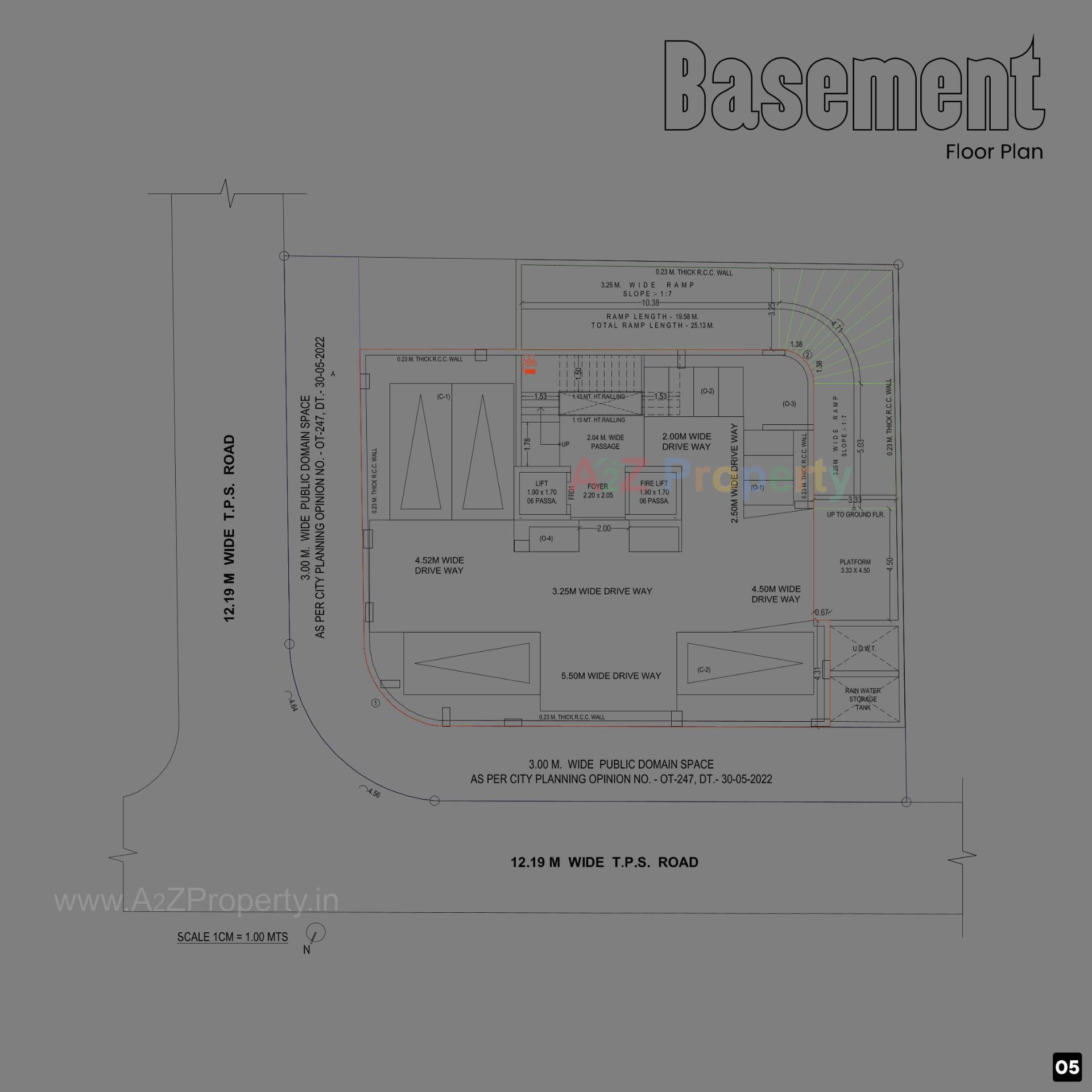  of real estate project Sky Ambience located at Paldi, Ahmedabad, Gujarat