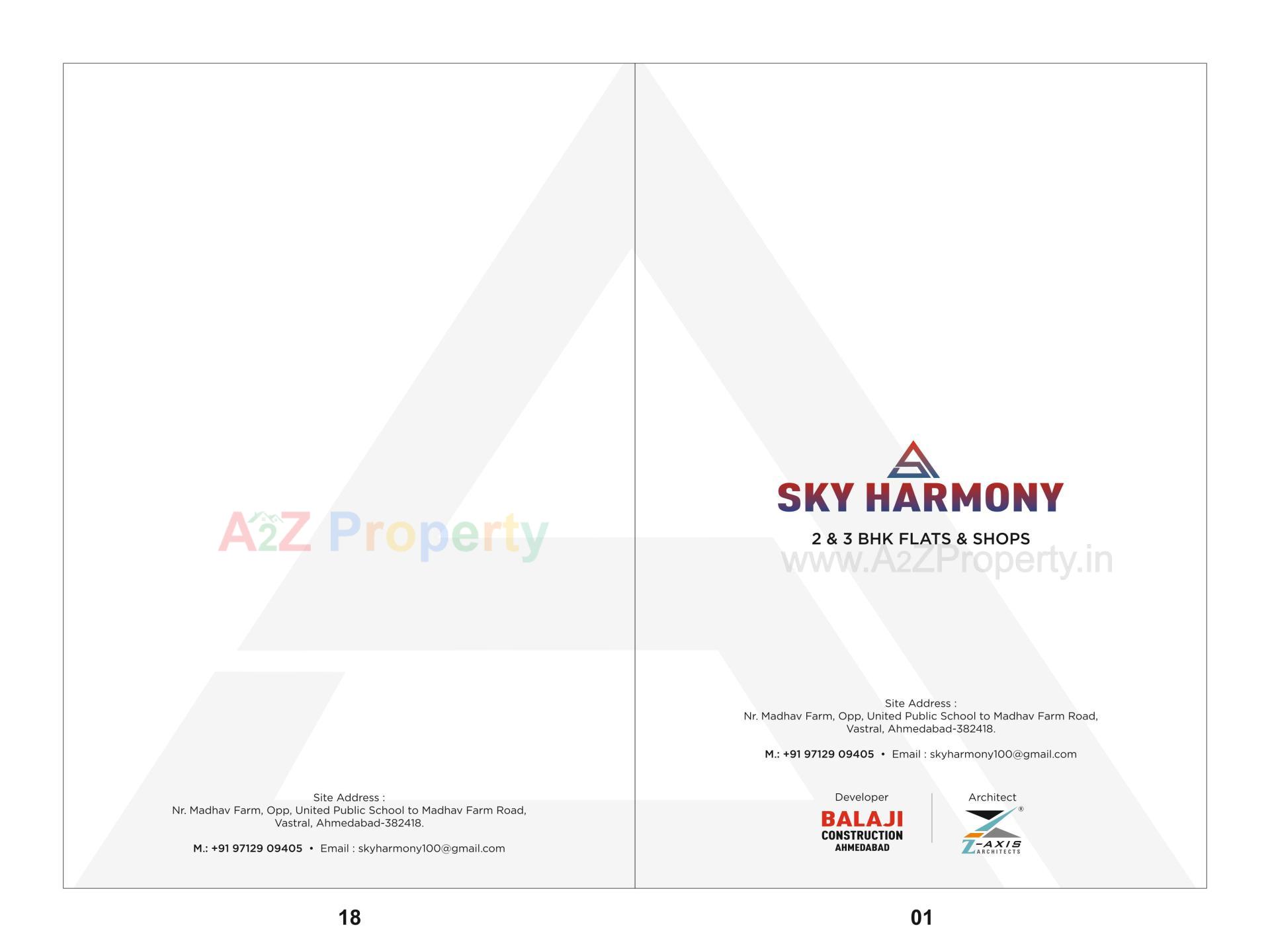  of real estate project Sky Harmony located at Vastral, Ahmedabad, Gujarat