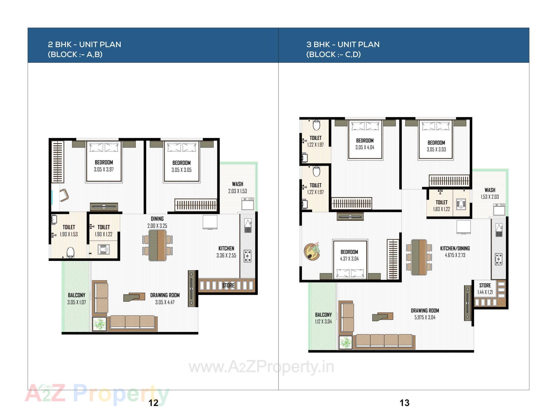 Layout of real estate project Sky Harmony located at Vastral, Ahmedabad, Gujarat