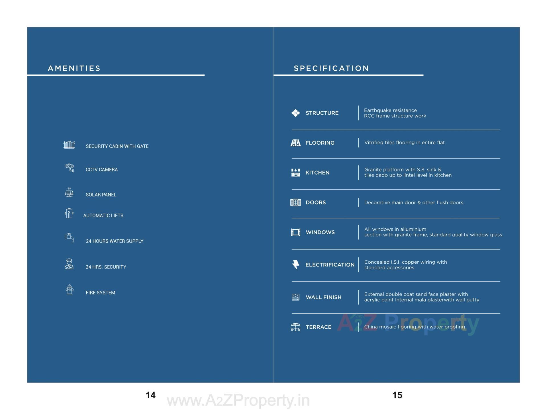  of real estate project Sky Harmony located at Vastral, Ahmedabad, Gujarat