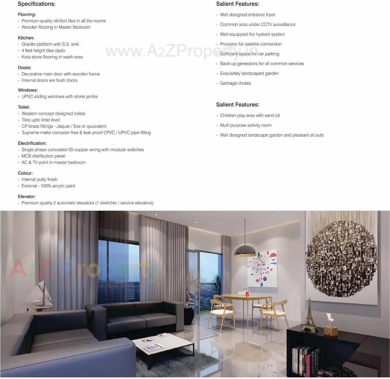  of real estate project Sky One located at City, Ahmedabad, Gujarat