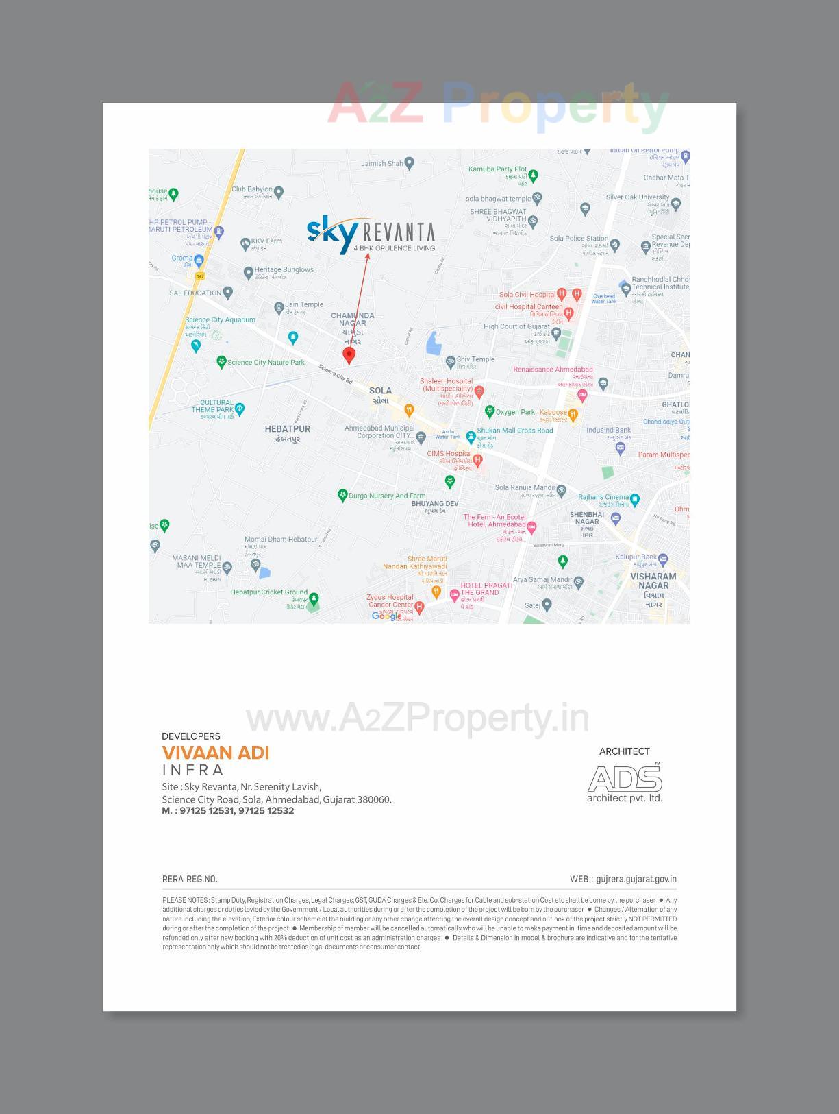  of real estate project Sky Revanta located at Sola, Ahmedabad, Gujarat