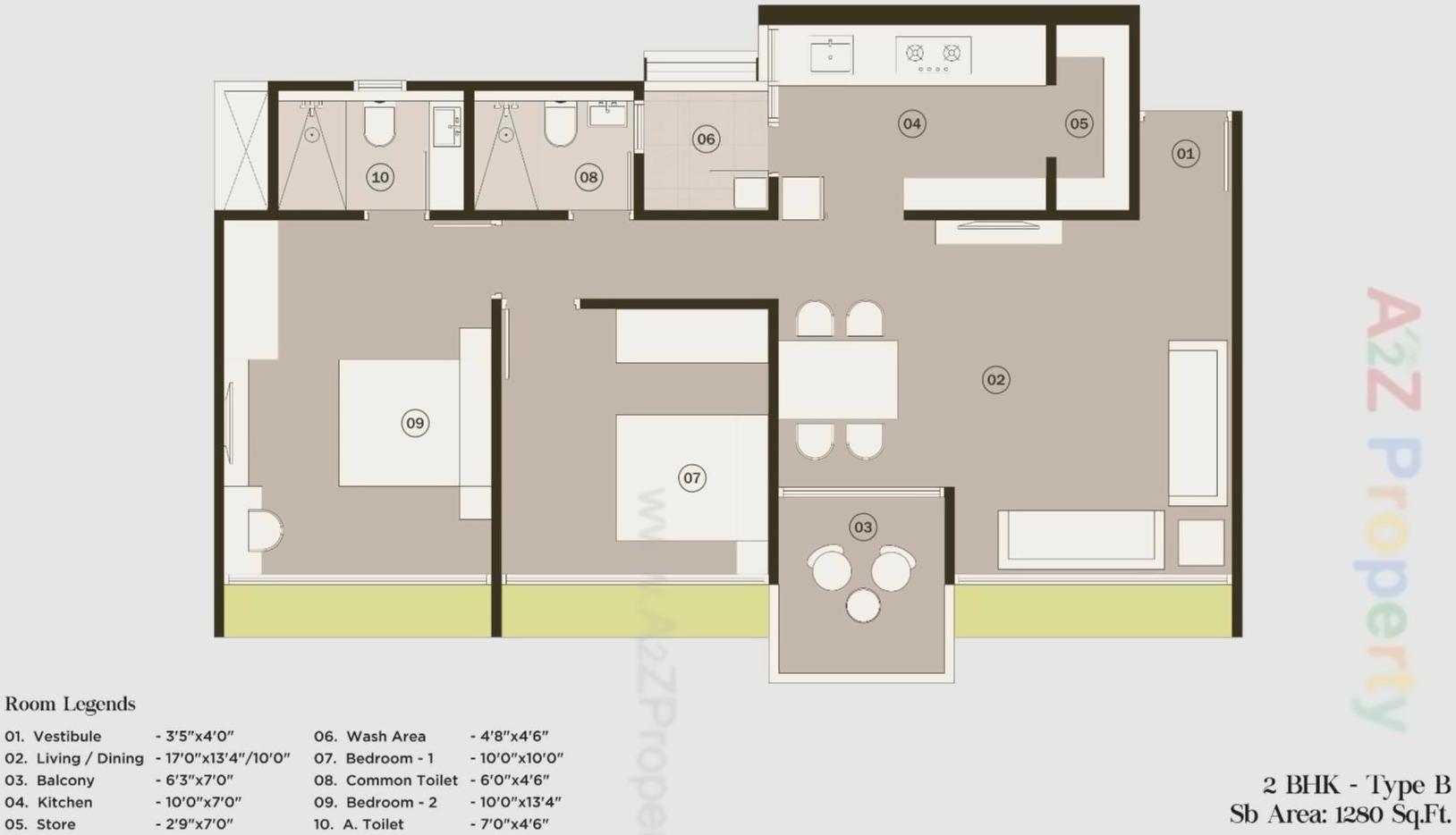 Layout of real estate project Sky Sol located at Ghuma, Ahmedabad, Gujarat