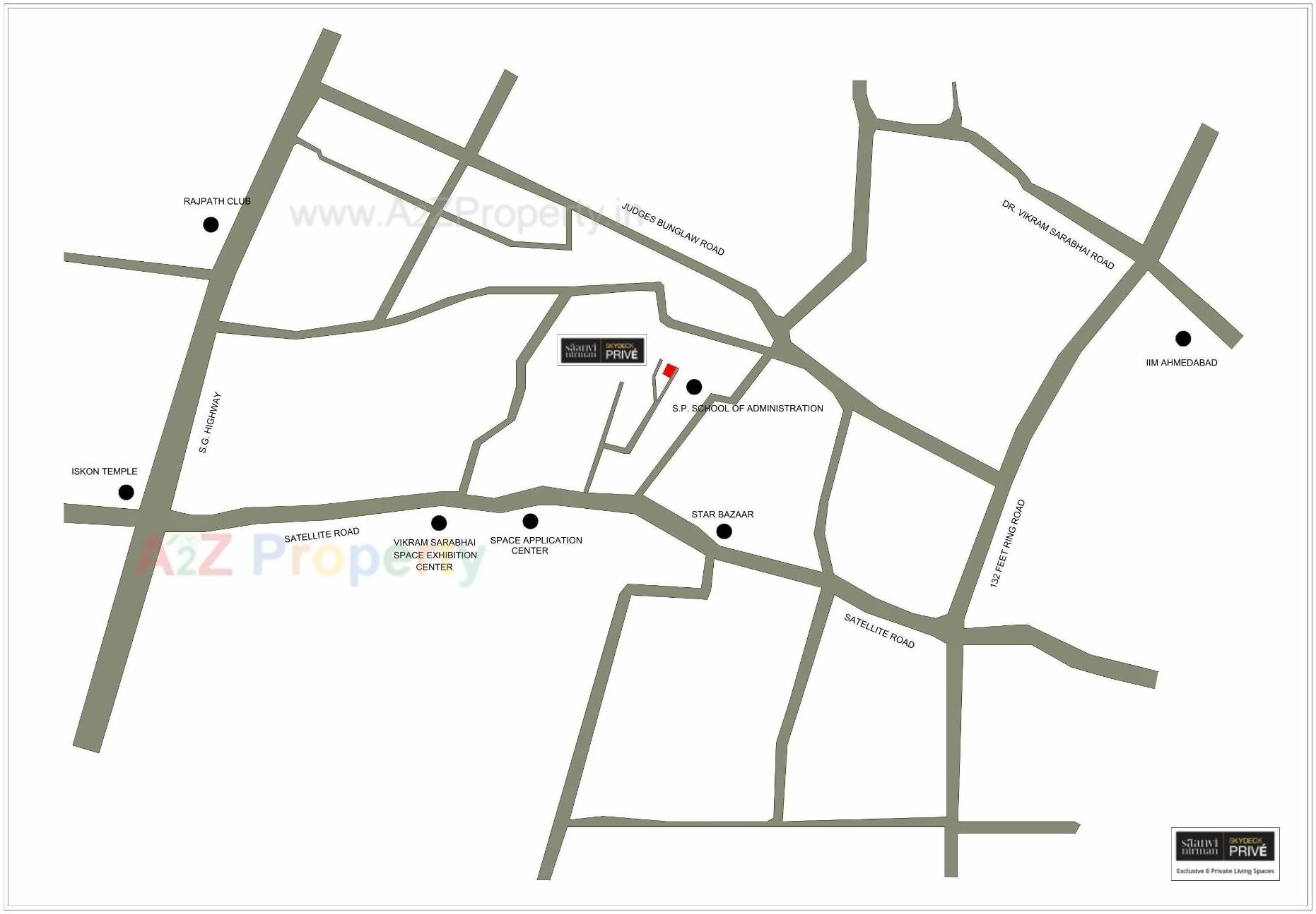  of real estate project Skydeck Prive located at Jodhpur, Ahmedabad, Gujarat