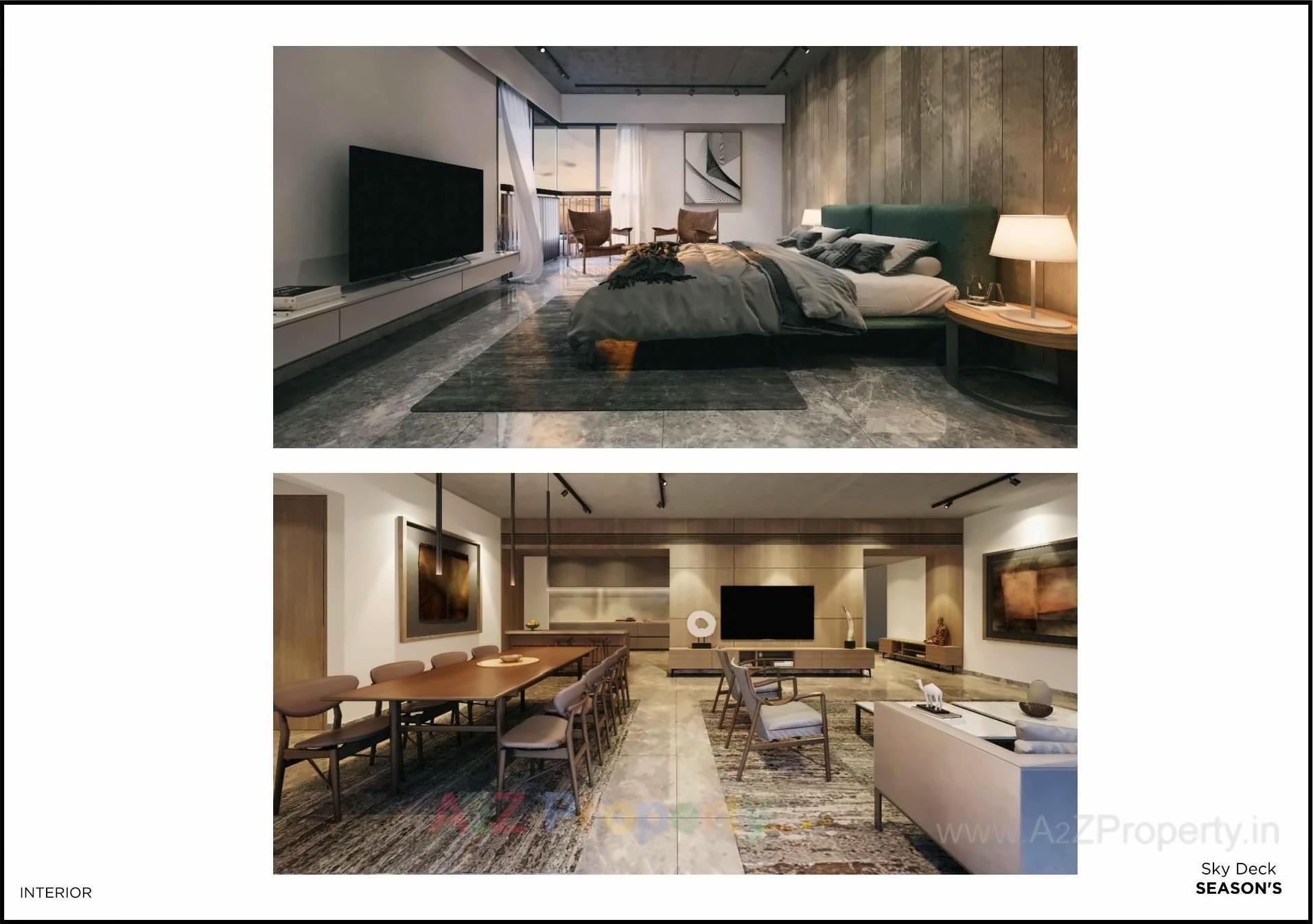 3D Elevation of real estate project Skydeck Seasons located at Ahmedabad, Ahmedabad, Gujarat