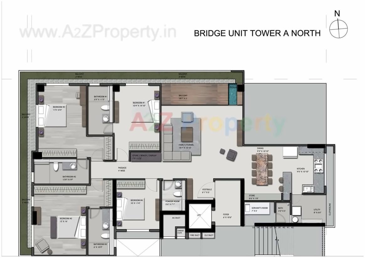Layout of real estate project Skydeck Select located at Ambli, Ahmedabad, Gujarat