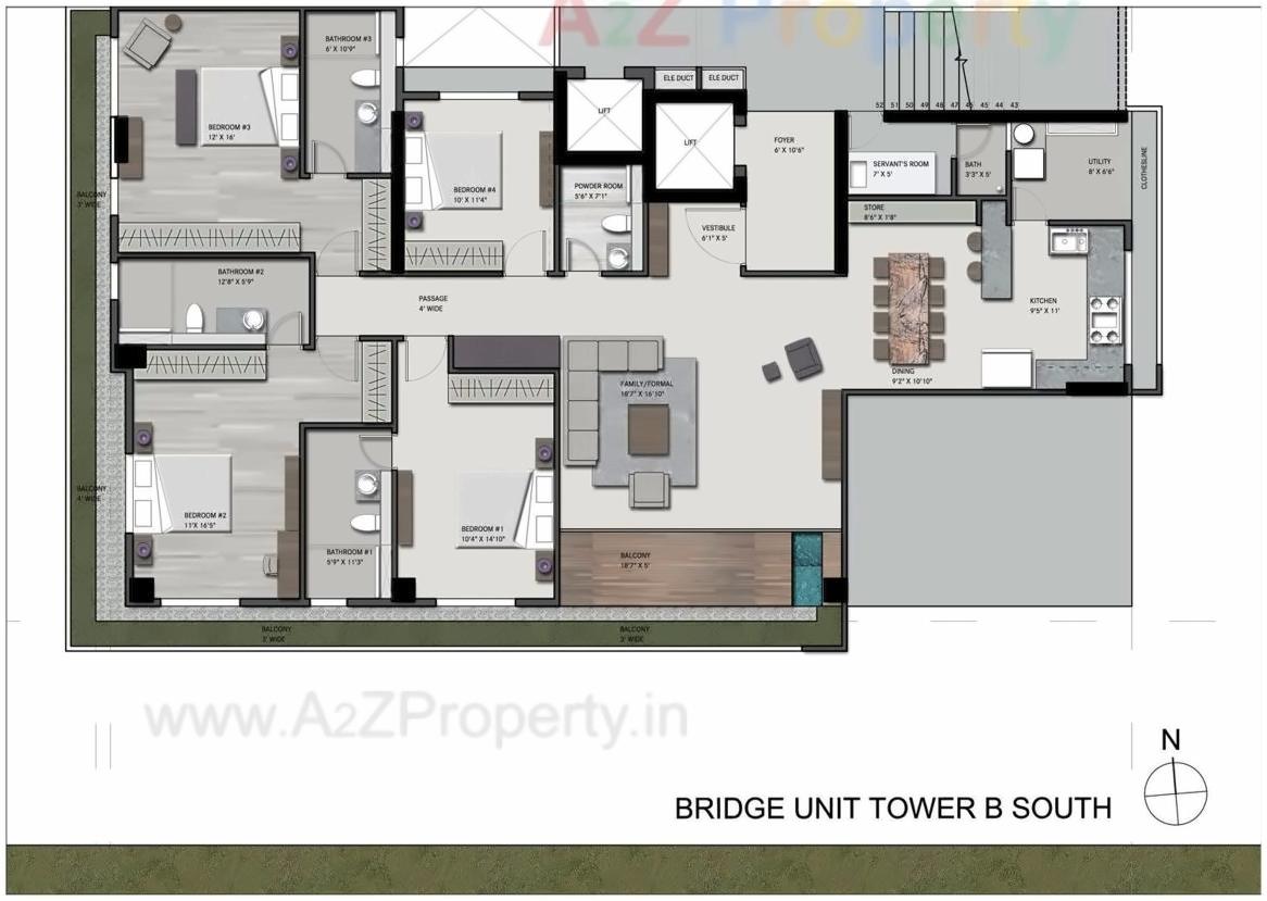 Layout of real estate project Skydeck Select located at Ambli, Ahmedabad, Gujarat