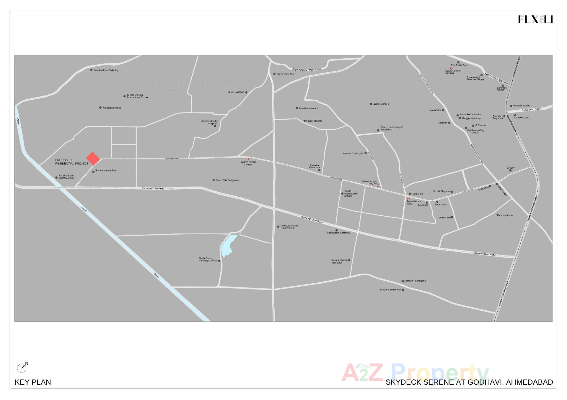  of real estate project Skydeck Serene located at Ghodhavi, Ahmedabad, Gujarat