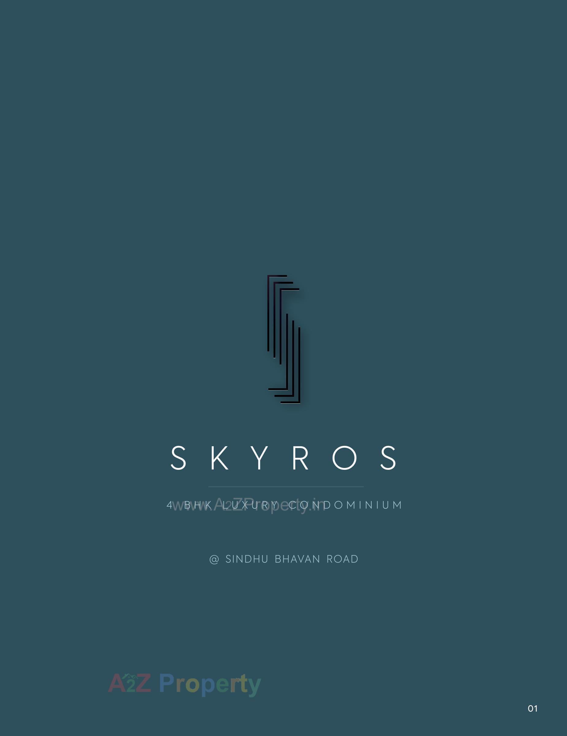  of real estate project Skyros located at Bodakdev, Ahmedabad, Gujarat