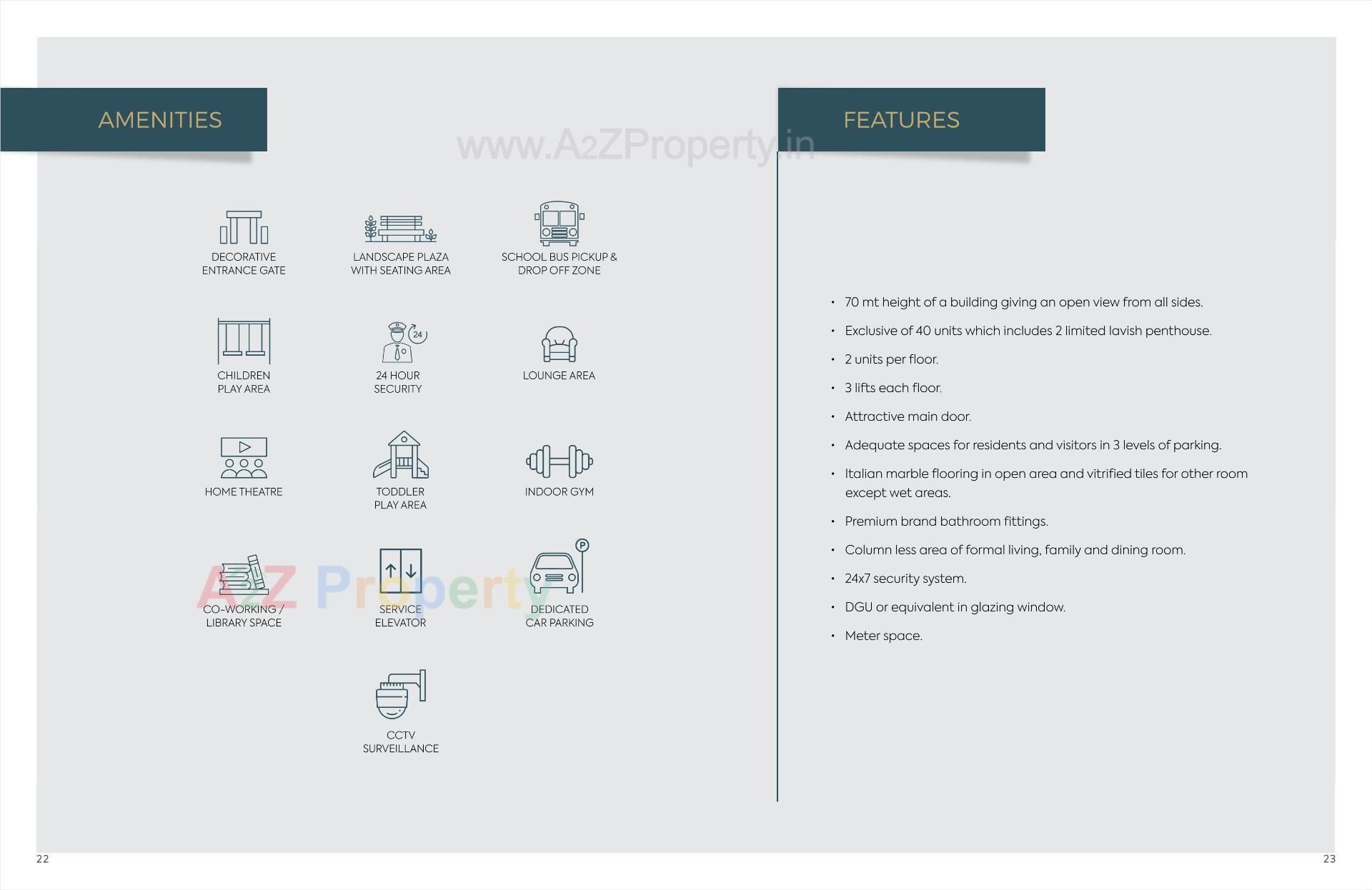  of real estate project Skyros located at Bodakdev, Ahmedabad, Gujarat