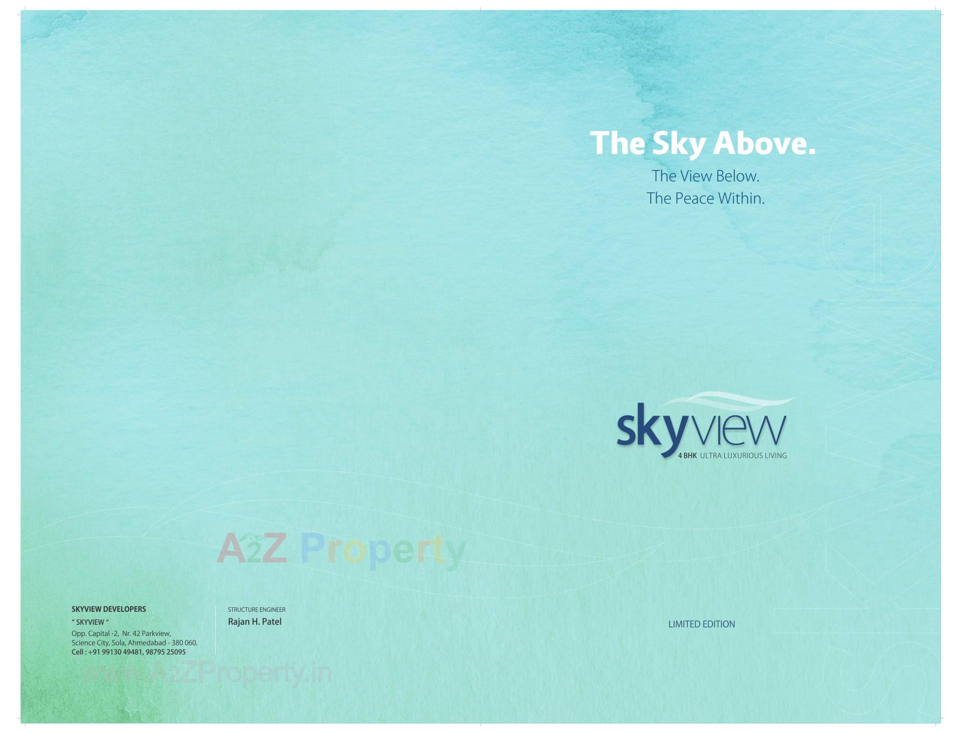  of real estate project Skyview located at Sola, Ahmedabad, Gujarat