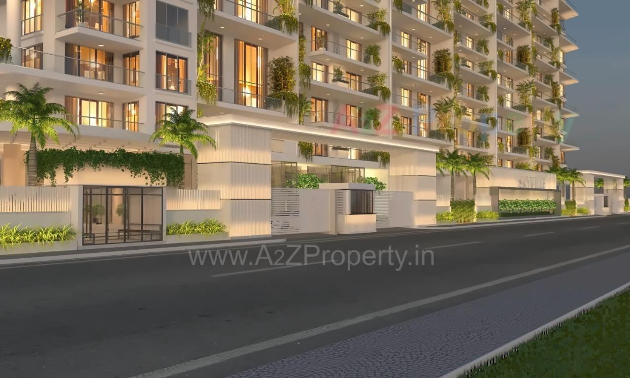 3D Elevation of real estate project Skyville located at Ahmedabad, Ahmedabad, Gujarat