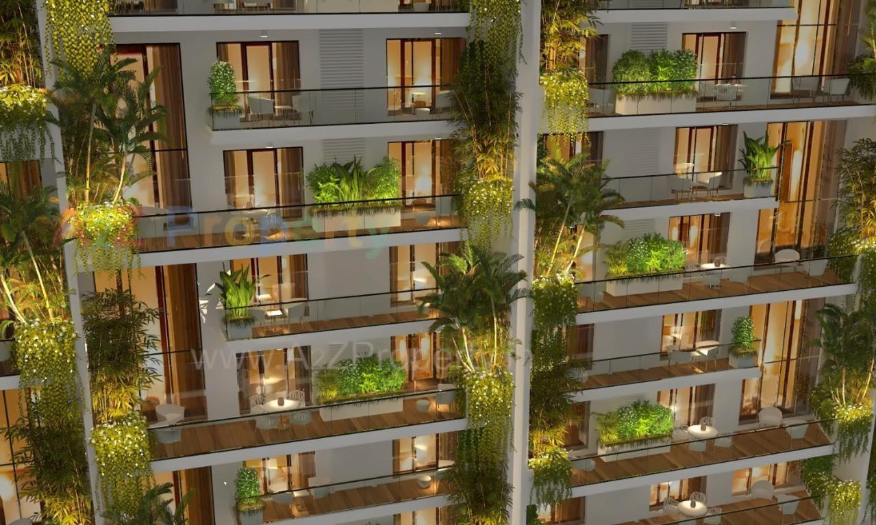 3D Elevation of real estate project Skyville located at Ahmedabad, Ahmedabad, Gujarat