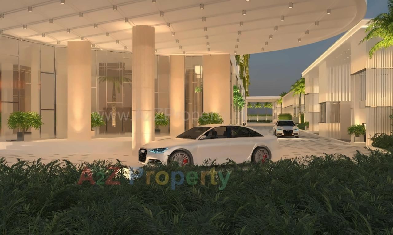 3D Elevation of real estate project Skyville located at Ahmedabad, Ahmedabad, Gujarat