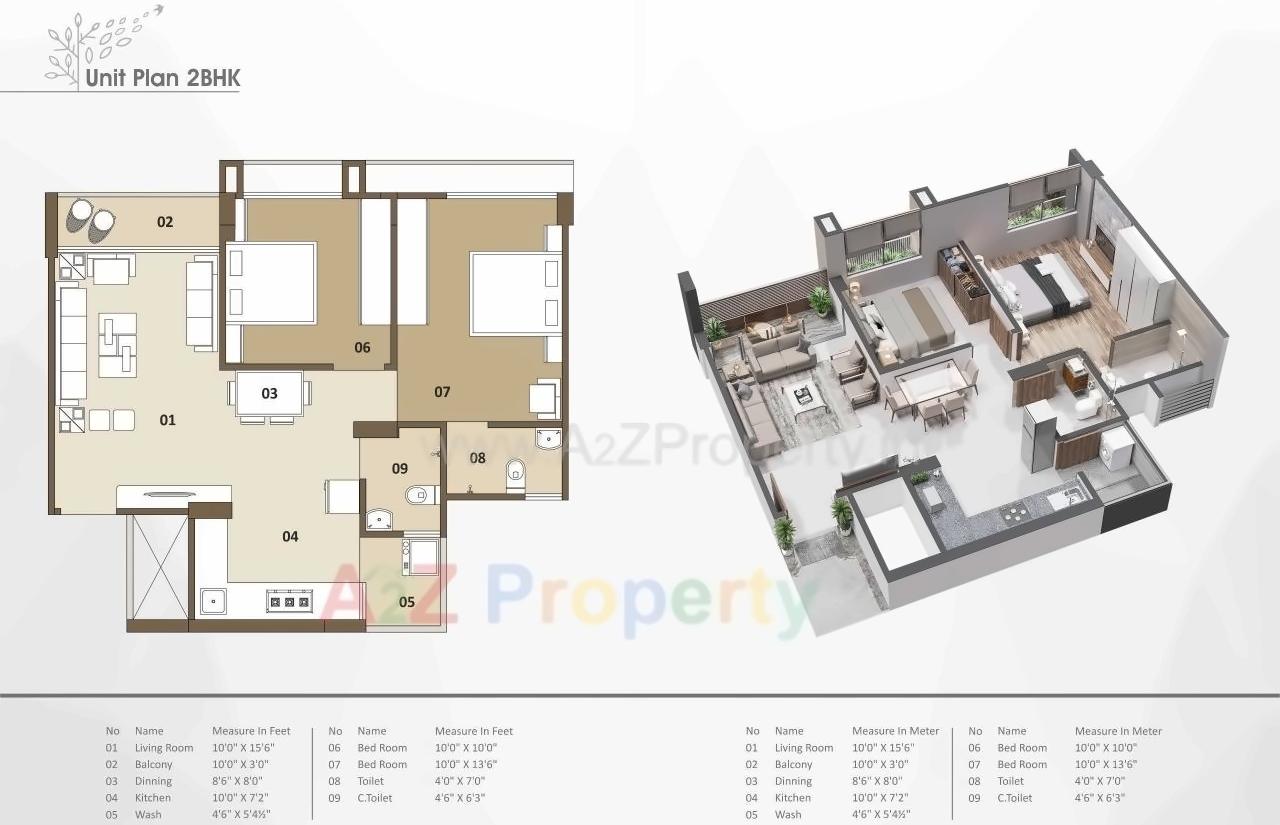 Layout of real estate project Skywalk located at Zundal, Ahmedabad, Gujarat