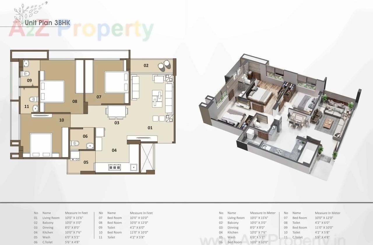 Layout of real estate project Skywalk located at Zundal, Ahmedabad, Gujarat