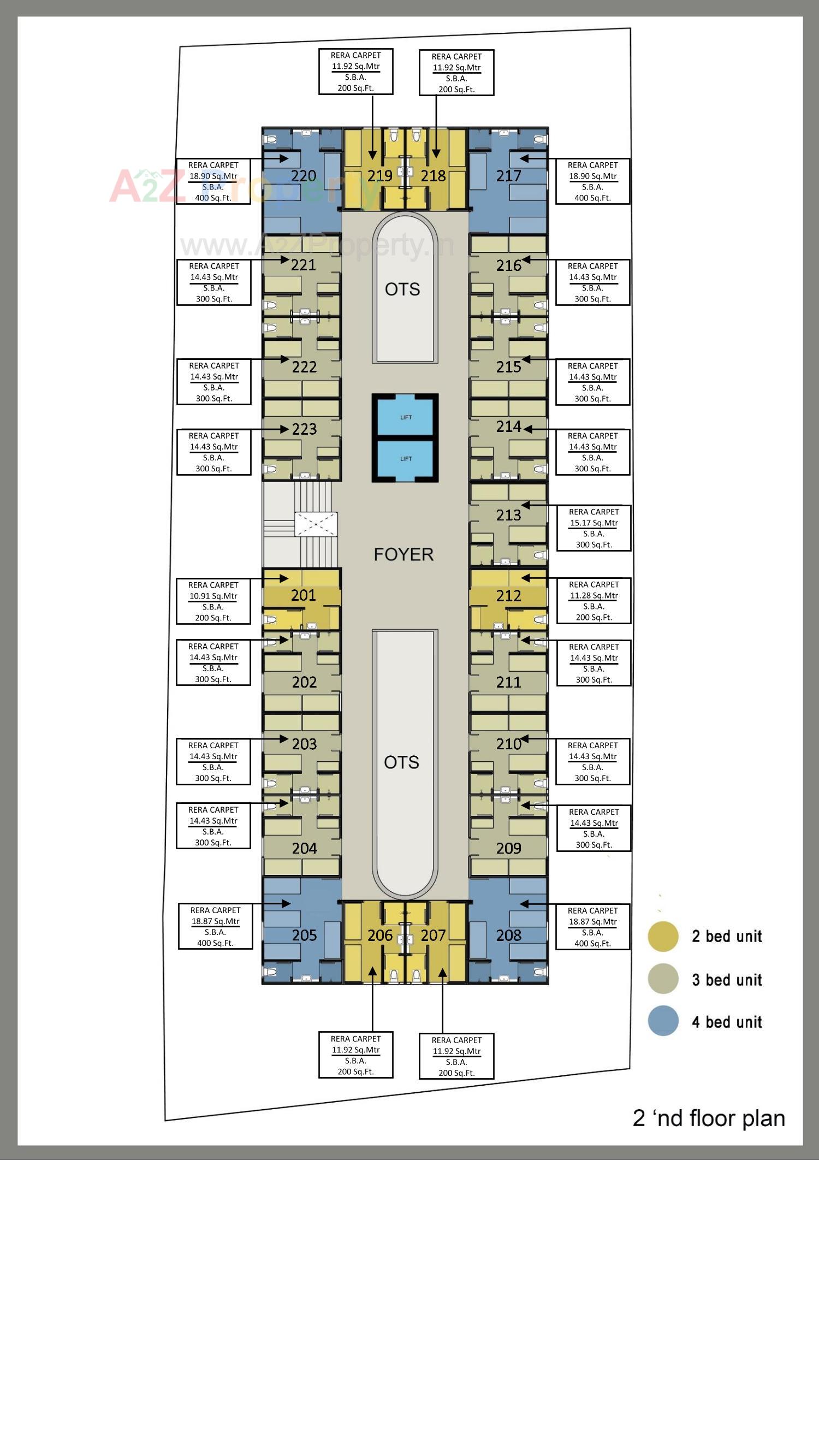 Layout of real estate project Sls located at Changispur, Ahmedabad, Gujarat