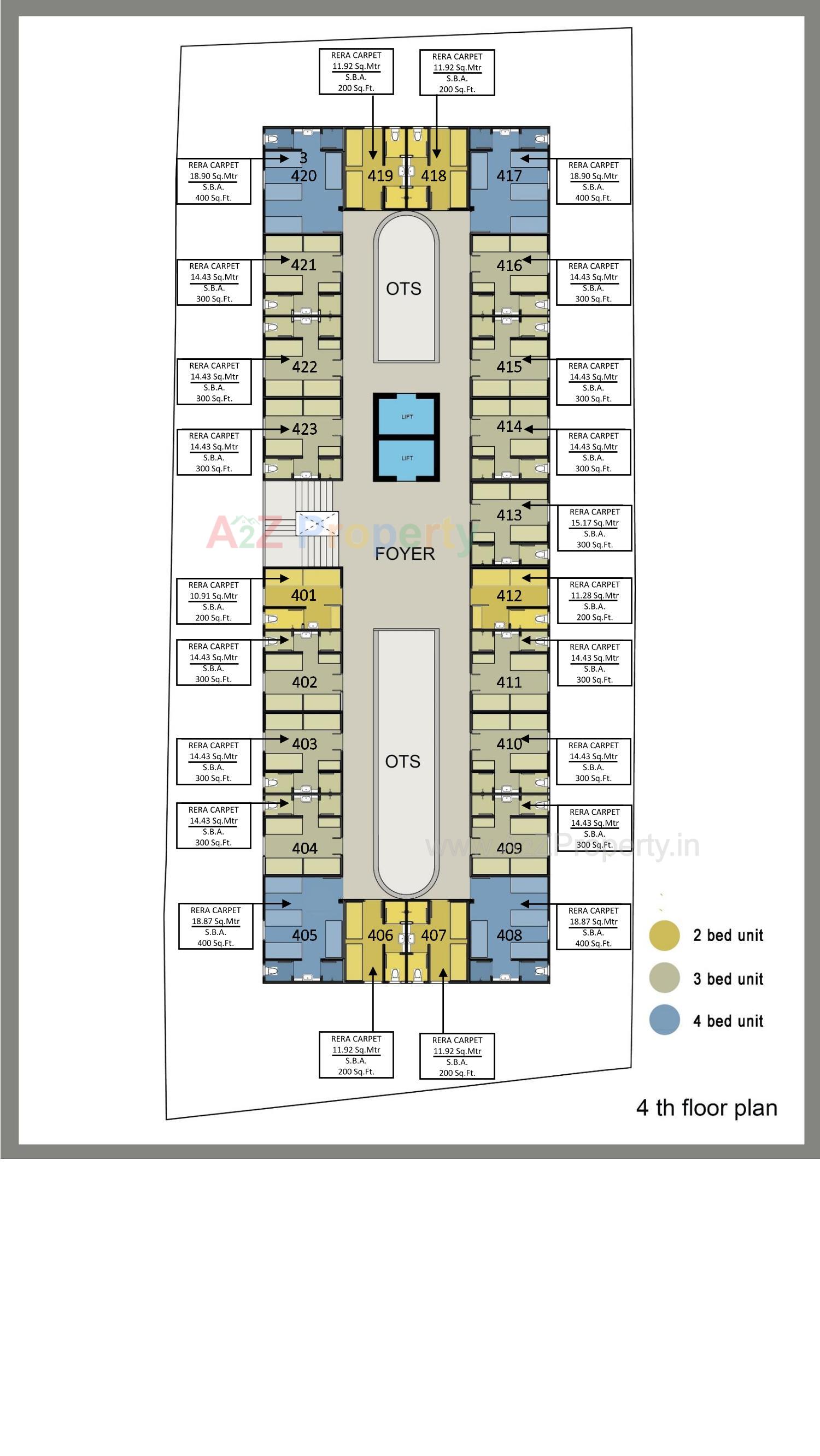 Layout of real estate project Sls located at Changispur, Ahmedabad, Gujarat