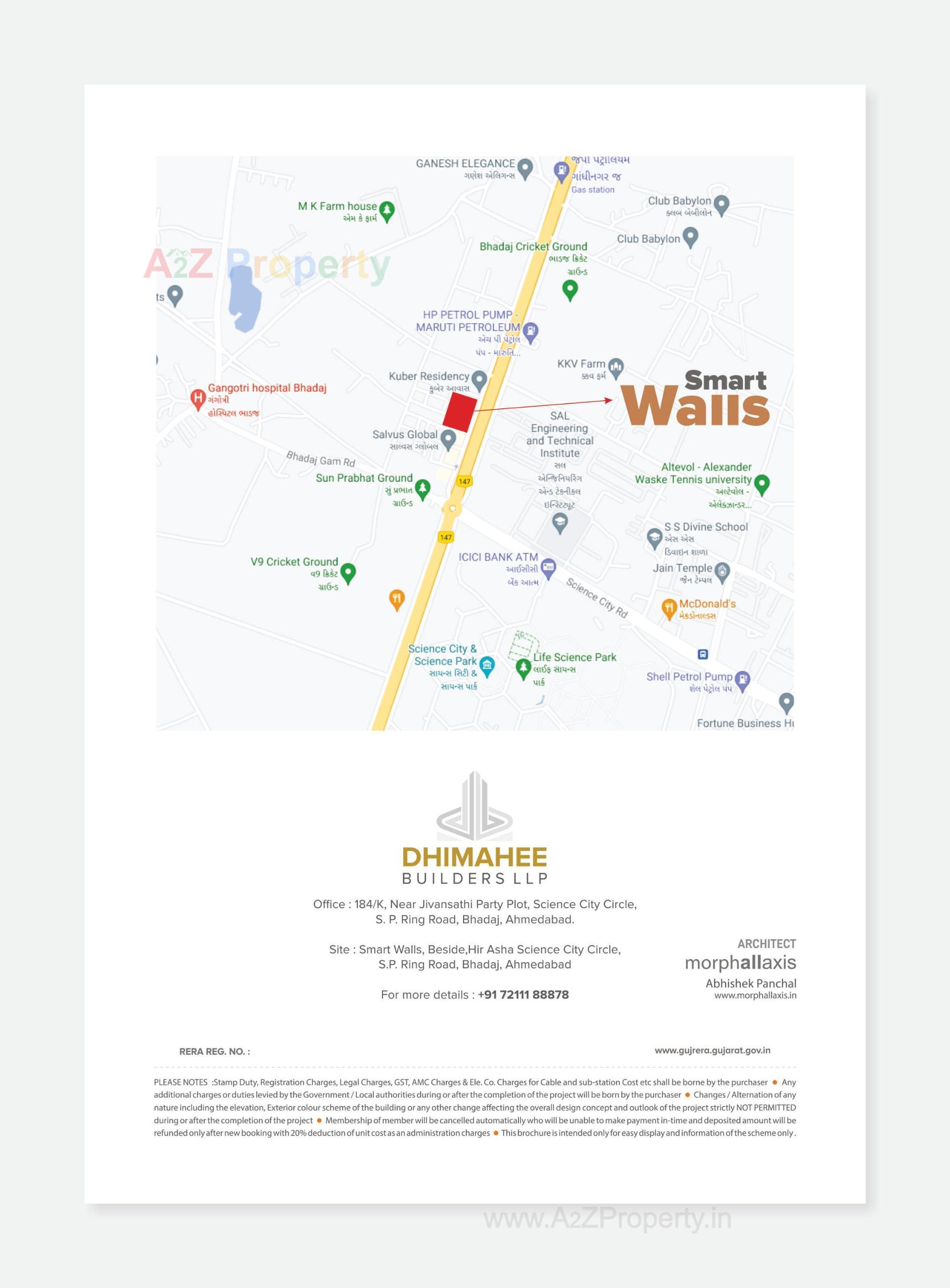 of real estate project Smart Walls located at Sola, Ahmedabad, Gujarat