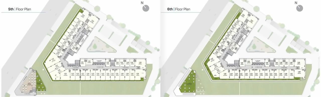 Layout of real estate project Solaris Business Hub located at Vadaj, Ahmedabad, Gujarat