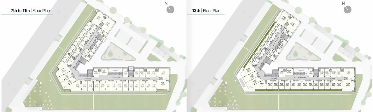 Layout of real estate project Solaris Business Hub located at Vadaj, Ahmedabad, Gujarat