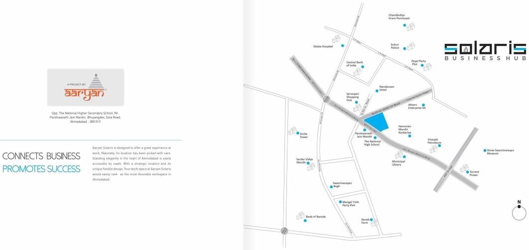  of real estate project Solaris Business Hub located at Vadaj, Ahmedabad, Gujarat