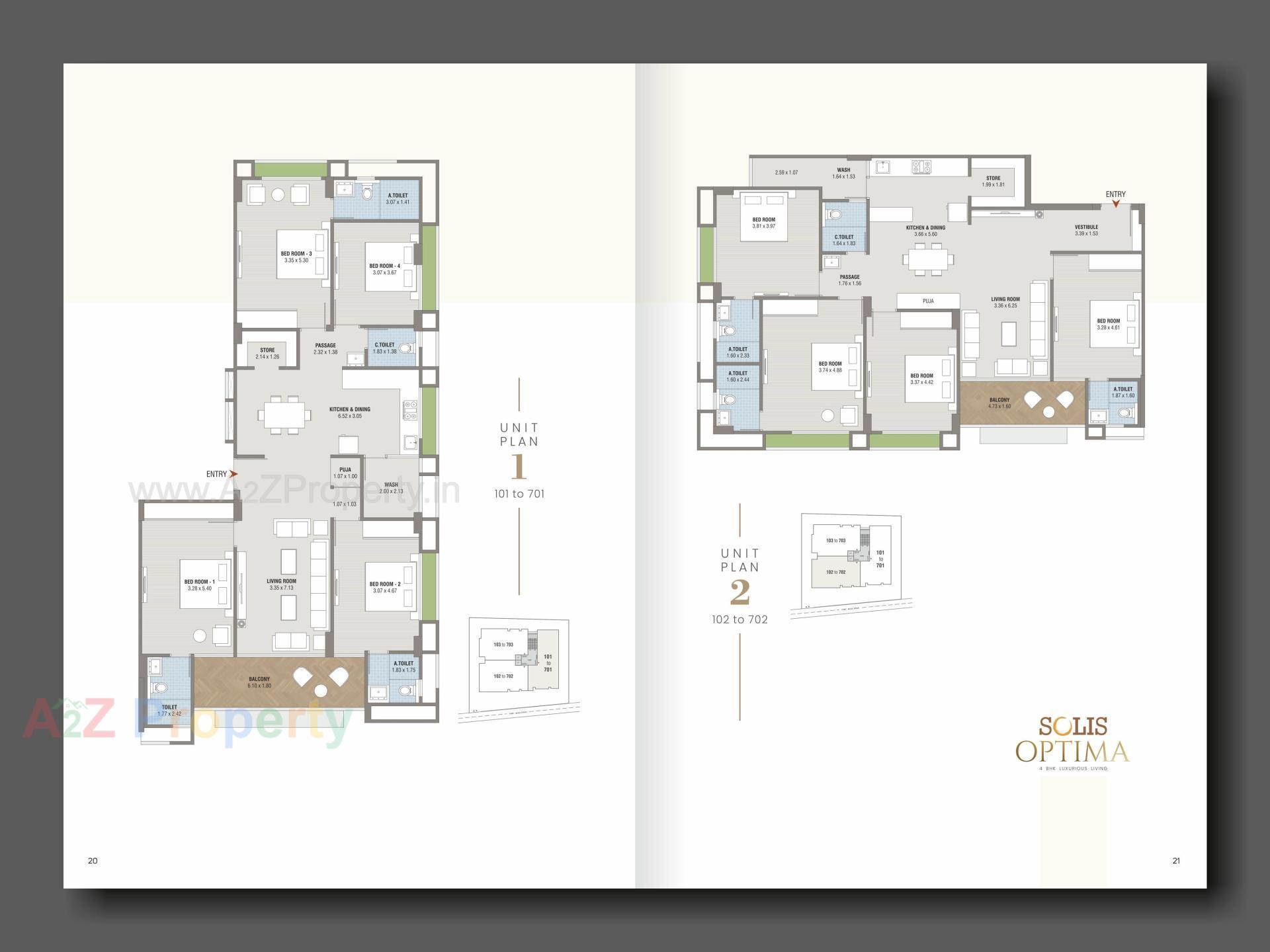 Layout of real estate project Solis Optima located at Memnagar, Ahmedabad, Gujarat