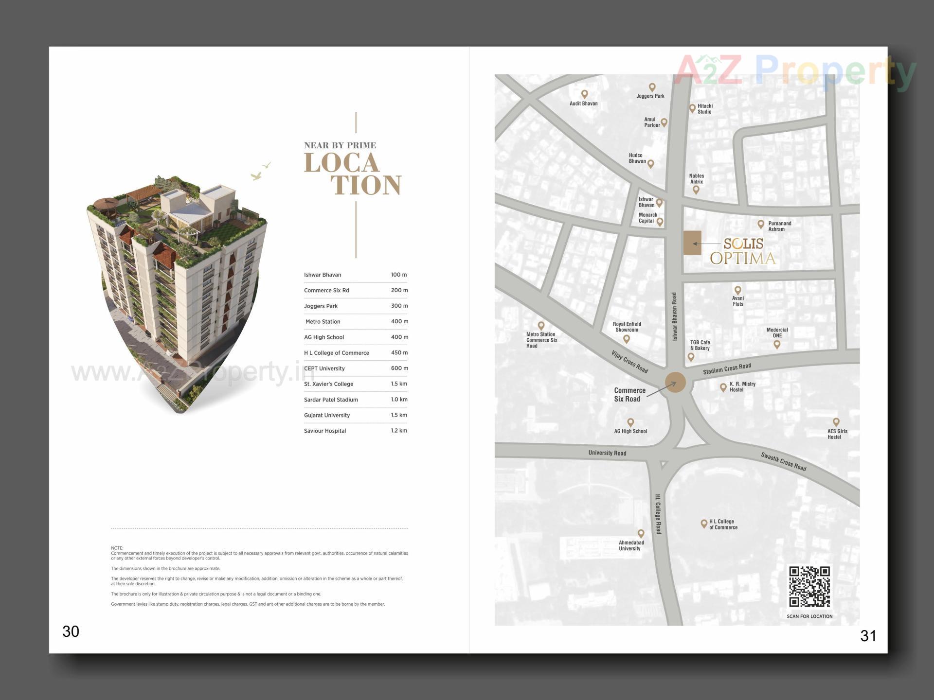  of real estate project Solis Optima located at Memnagar, Ahmedabad, Gujarat