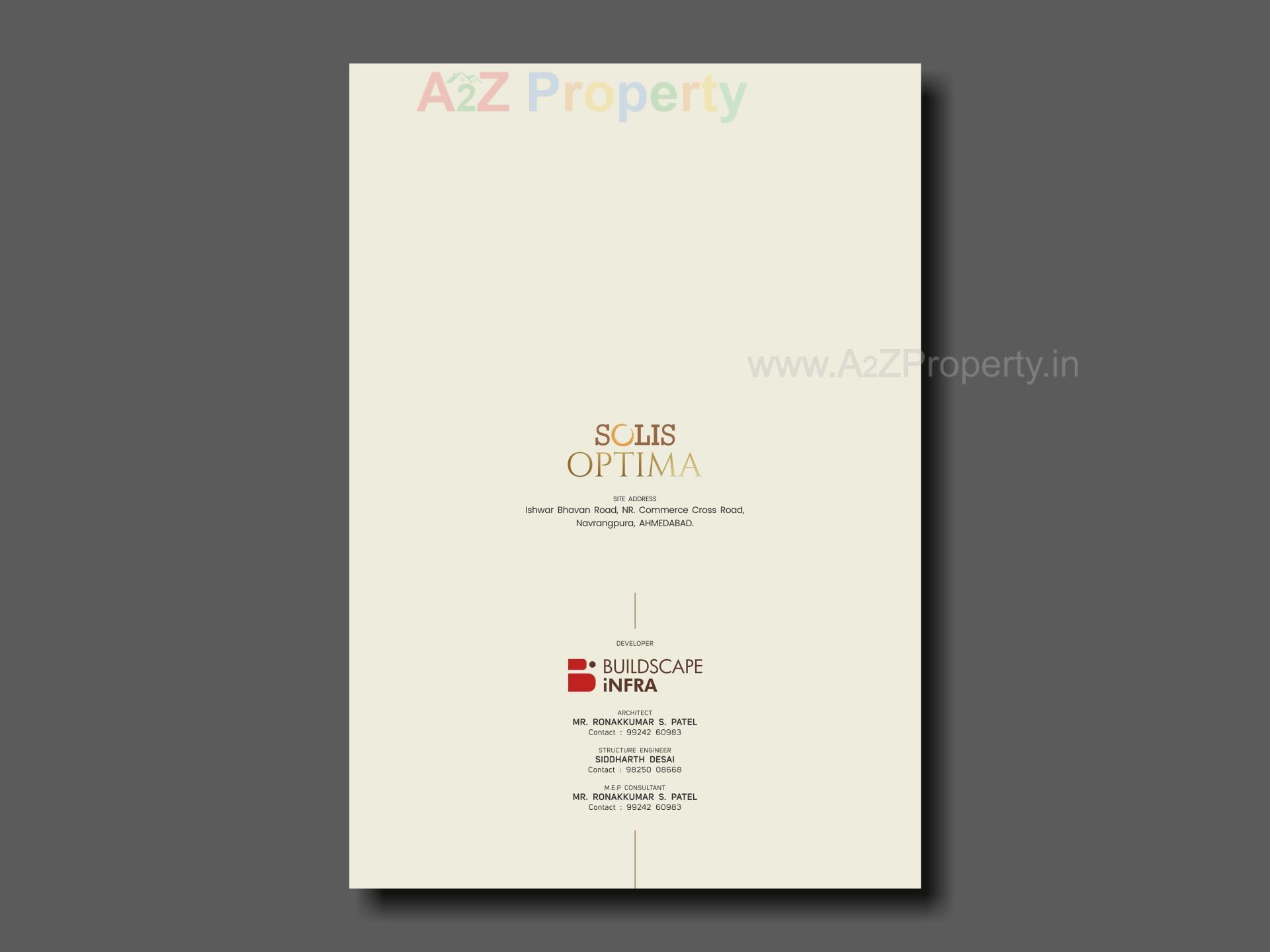  of real estate project Solis Optima located at Memnagar, Ahmedabad, Gujarat