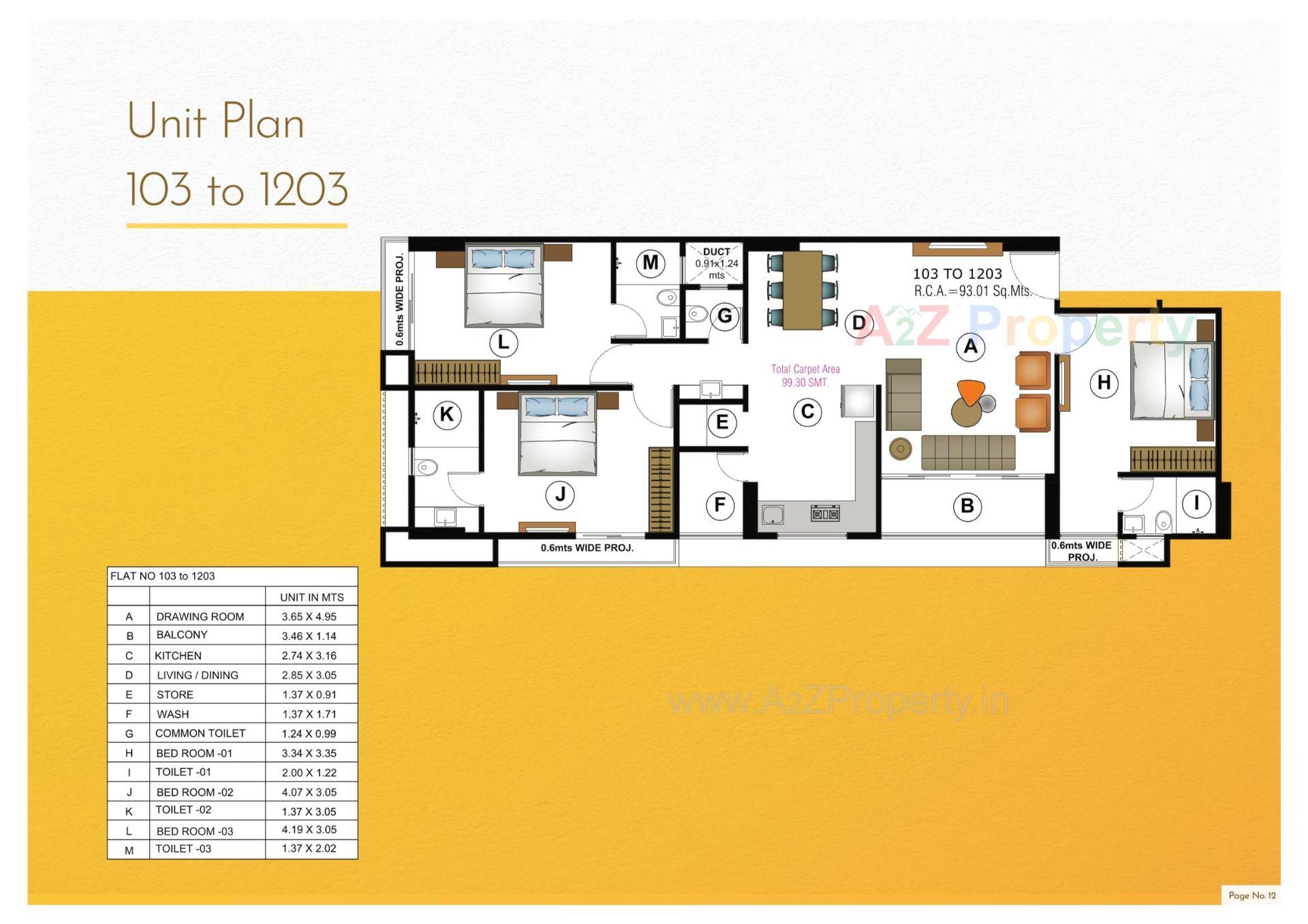 Layout of real estate project Solitaire Arise located at Vejalpur, Ahmedabad, Gujarat