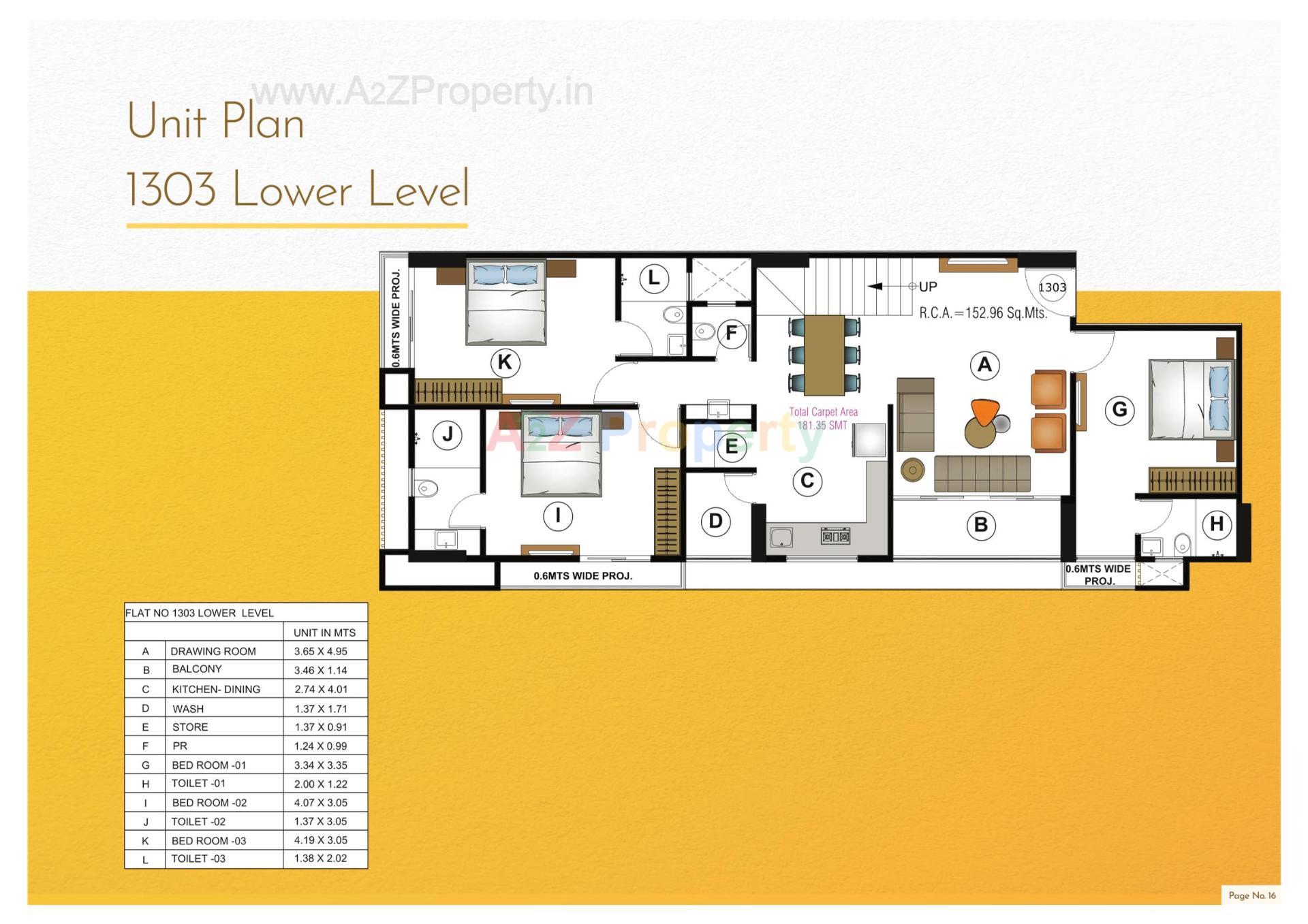 Layout of real estate project Solitaire Arise located at Vejalpur, Ahmedabad, Gujarat