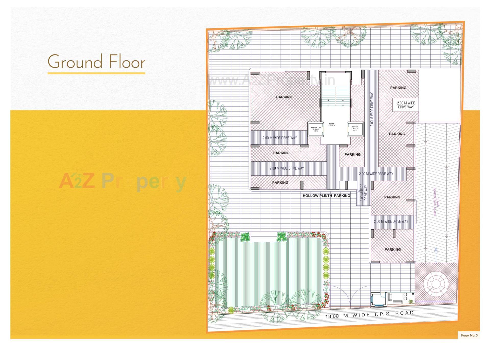 Layout of real estate project Solitaire Arise located at Vejalpur, Ahmedabad, Gujarat