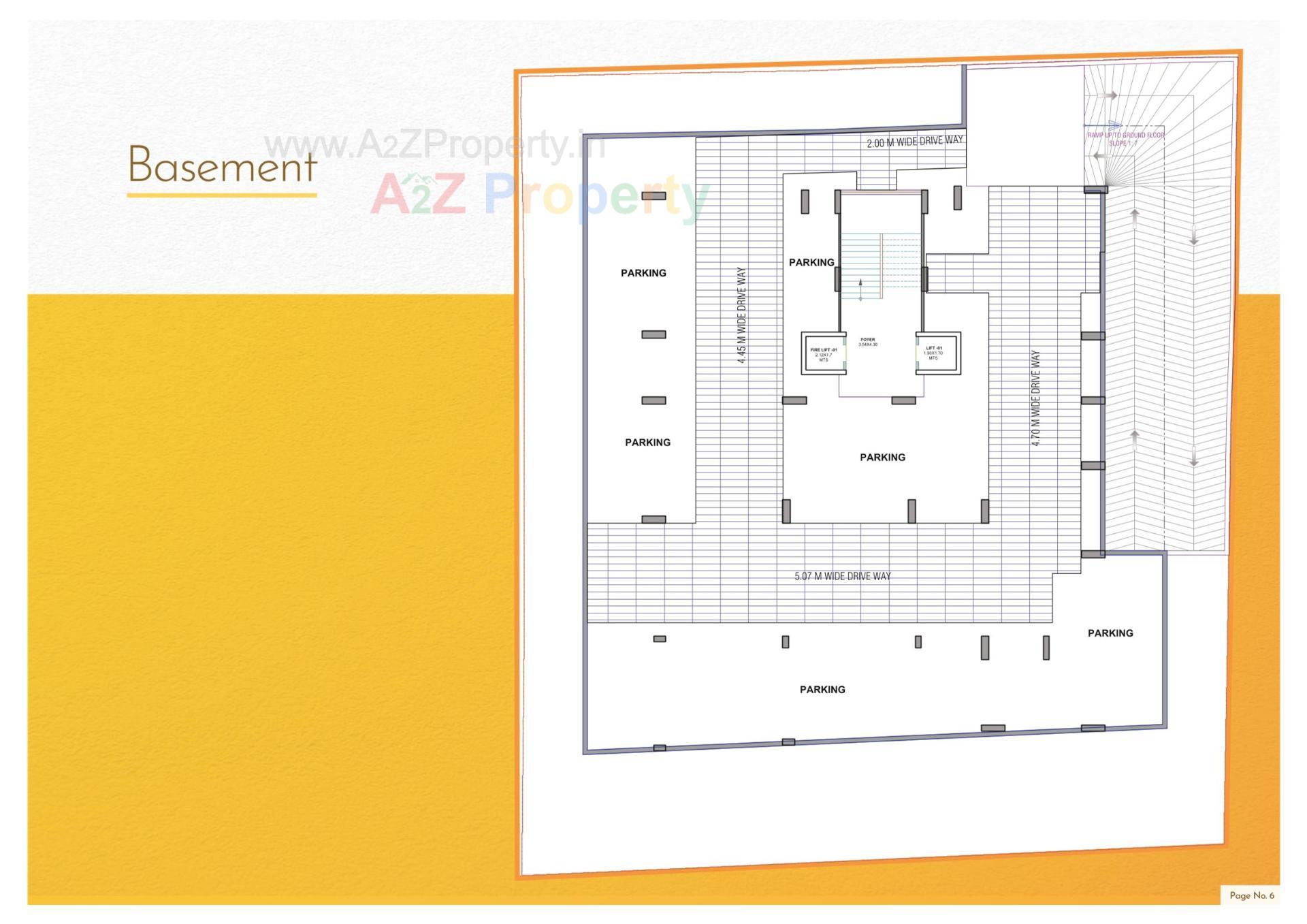 Layout of real estate project Solitaire Arise located at Vejalpur, Ahmedabad, Gujarat